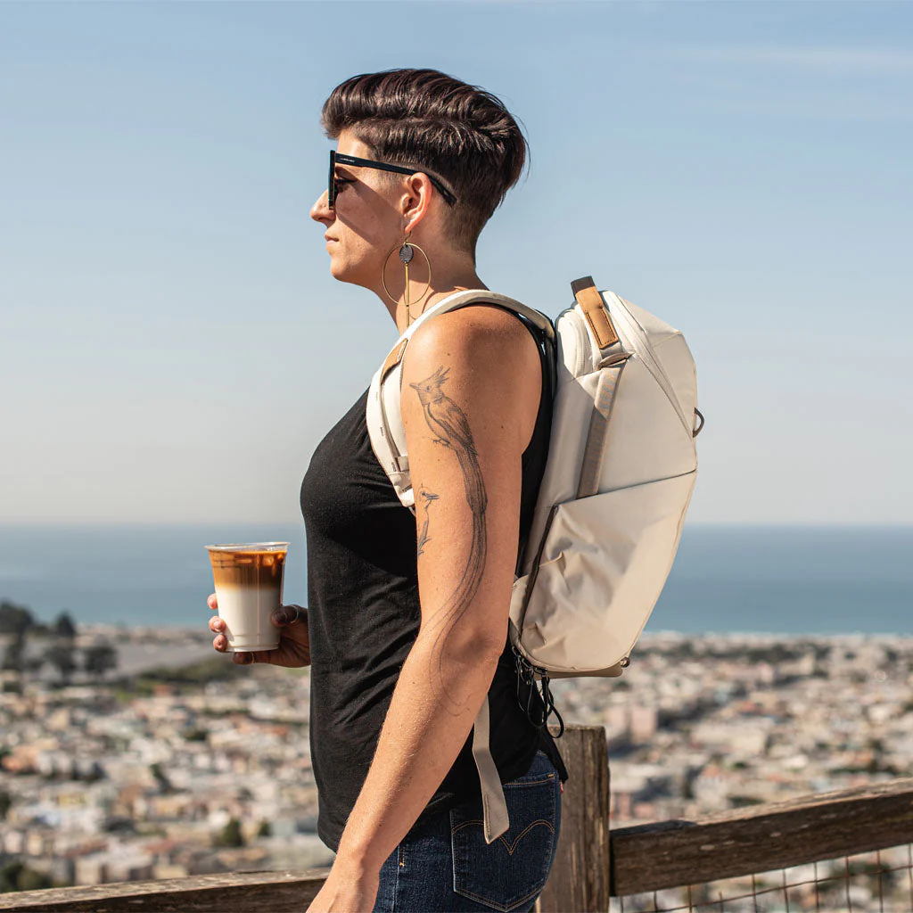 Everyday Backpack Zip | 15L | Bone | Factory 2nd - Image 8