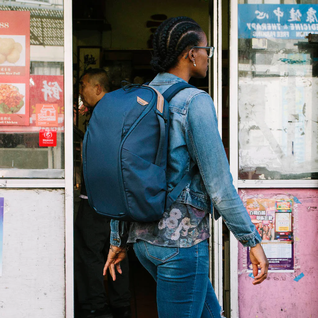 Everyday Backpack Zip | 15L | Midnight | Factory 2nd - Image 6