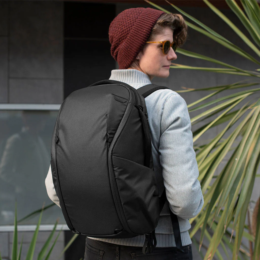 Everyday Backpack Zip | 20L | Black | Factory 2nd - Image 10