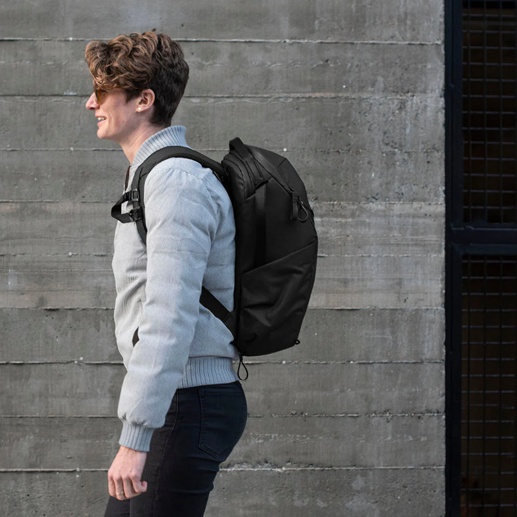 Everyday Backpack Zip | 20L | Black | Factory 2nd - Image 9