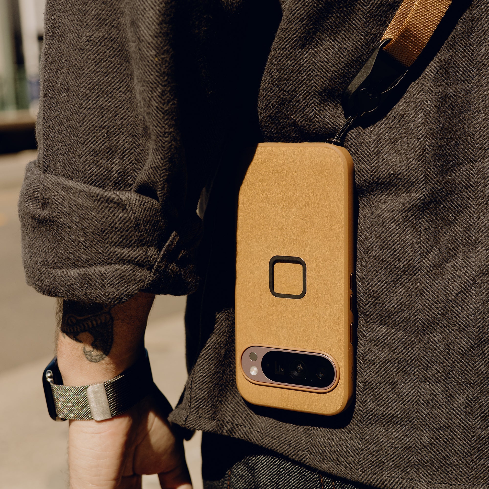 Everyday Case for Pixel 9 Pro | Everyday Case | Tan | Clarino | PD Certified - Image 3