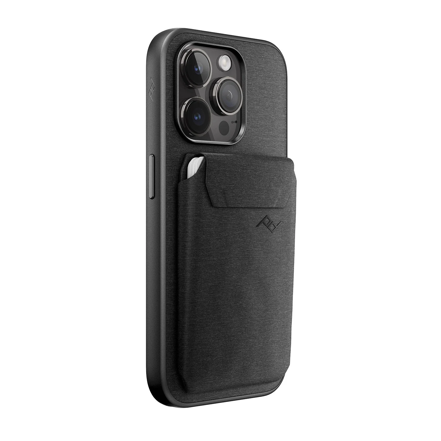 Mobile Wallet | Slim Wallet | Charcoal | Fabric - Image 3