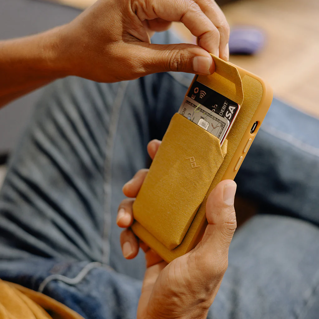 Mobile Wallet | Slim Wallet | Charcoal | Fabric | PD Certified - Image 5