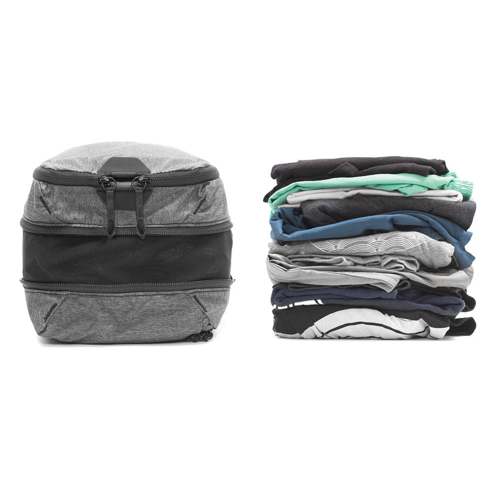 Packing Cube | Small | Charcoal (PFAS) | PD Certified - Image 2