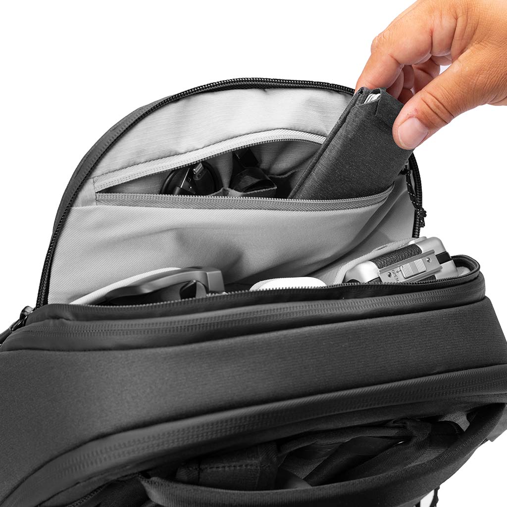 Travel Backpack | 30L | Black | PD Certified - Image 4
