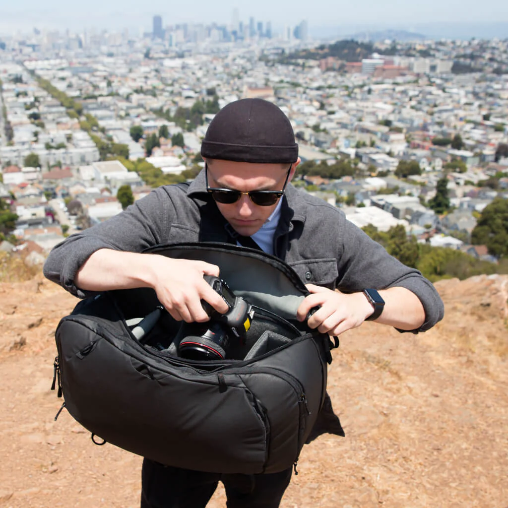 Travel Backpack | 45L | Black | Factory 2nd - Image 8