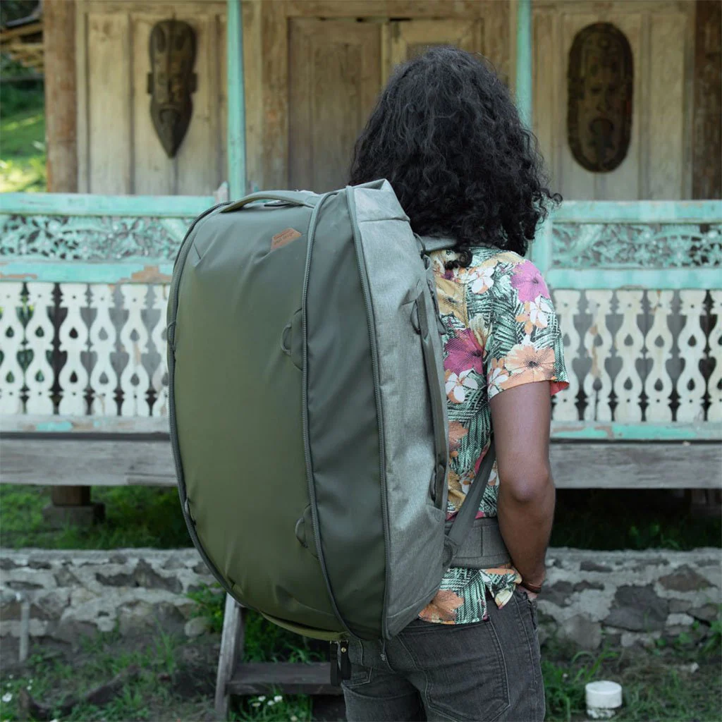 Travel Duffelpack | 65L | Sage (PFAS) - Image 15